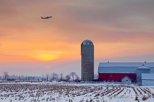 Snowscape Sunrise_13525.jpg - Photographed at Ottawa, Ontario - the capital of Canada.